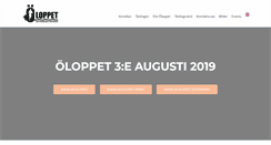 Desktop Screenshot of oloppet.se